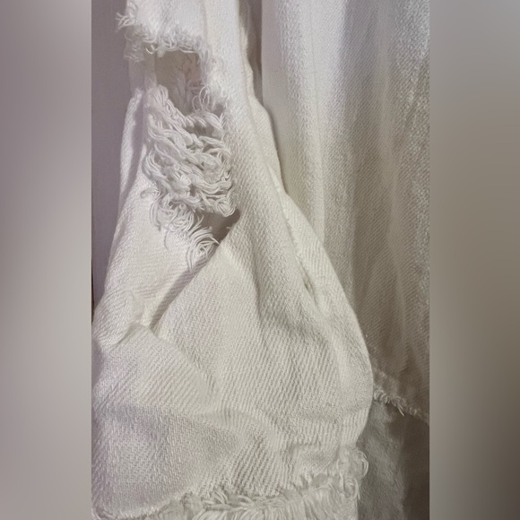 We the Free distressed denim white jacket - Picture 7 of 14